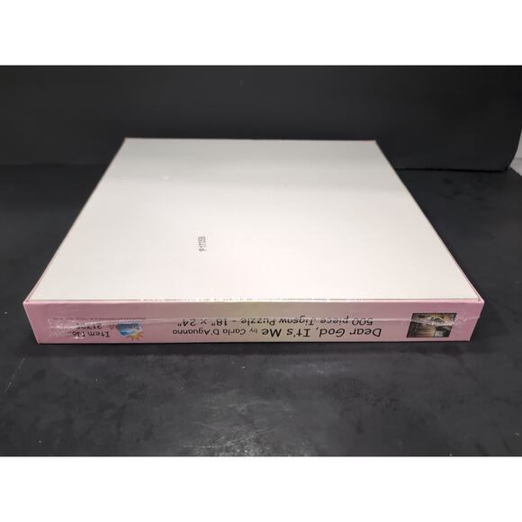 SunsOut Jigsaw Puzzle, Dear God It's Me 500 Pieces, Praying Child, New & Sealed - Picture 6 of 6